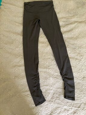 lululemon athletica Black Seamless Performance Leggings